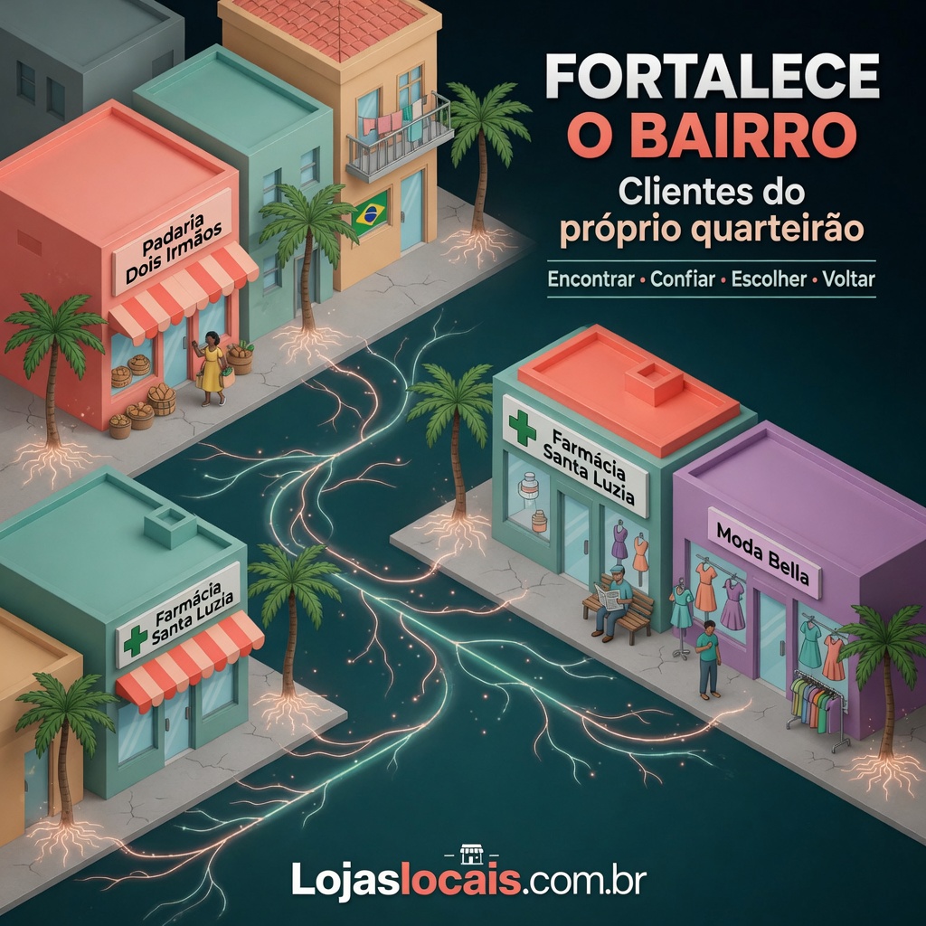 Fortalece o bairro — rede de negócios locais no LojasLocais